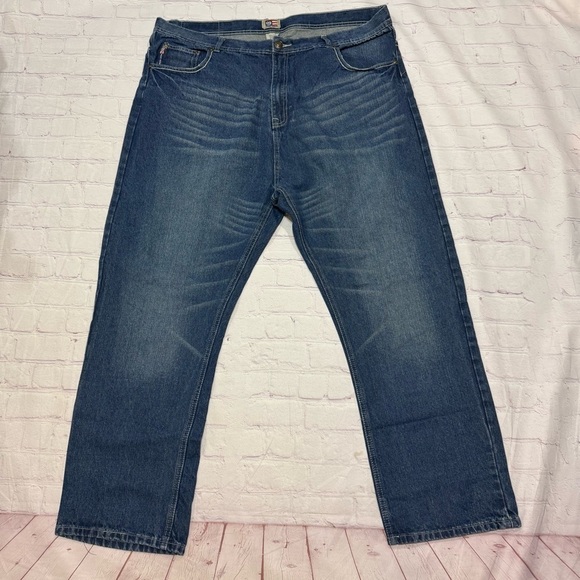 Phat Farm Other - PHAT FARM vintage 90s Y2k Men’s blue baggy denim jeans in blue size 44